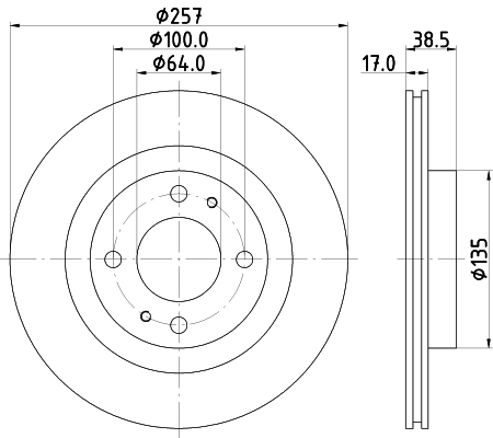 Купить 4615A219 Chrysler Ротор тормозной