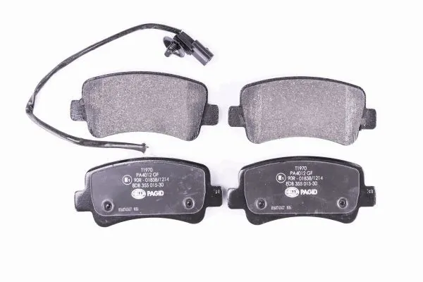 Купить 8DB355015301 HELLA Колодки тормозные задние, дисковые