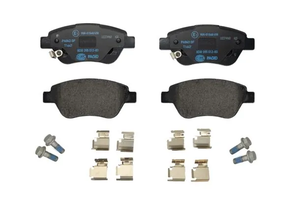 Передние тормозные колодки 8DB355012831 HELLA