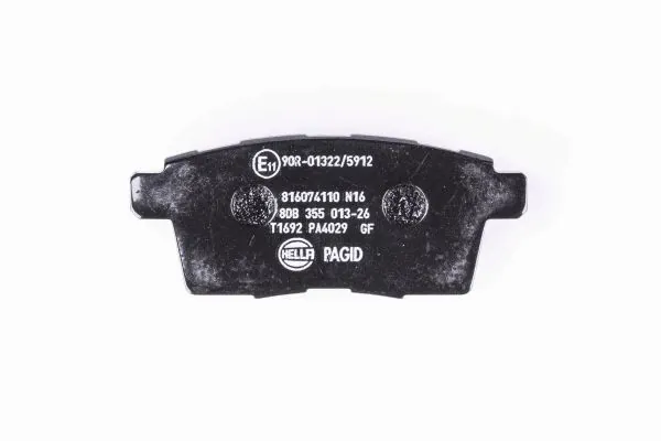 Задние дисковые колодки HELLA 8DB355013261