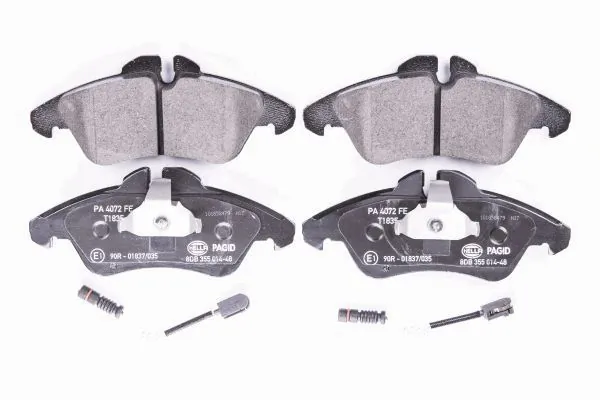 Купить 8DB355014481 HELLA Колодки тормозные