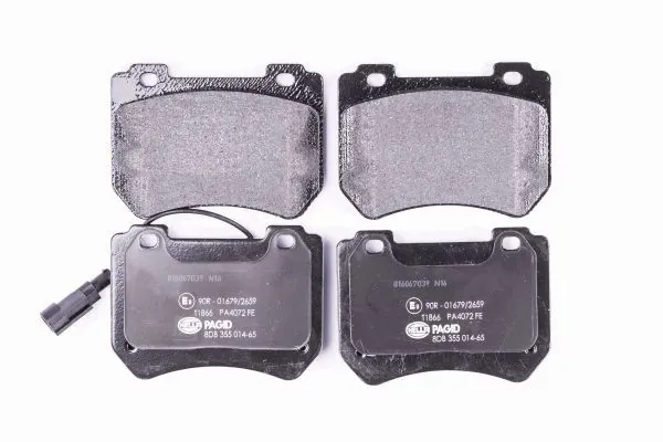 Купить 8DB355014651 HELLA Колодки тормозные