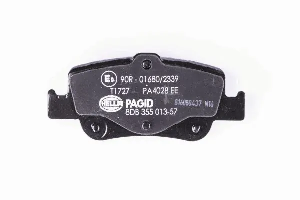 Купить 8DB355013571 HELLA Колодки тормозные задние, дисковые