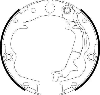 Compre Sapatas do freio de estacionamento Hyundai Tucson 2