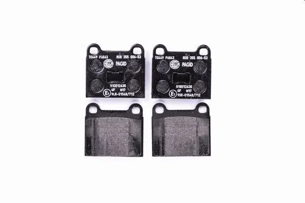  Sapatas do freio dianteiras de disco Audi 80 B1 sedan (82) (1976 - 1978) B1