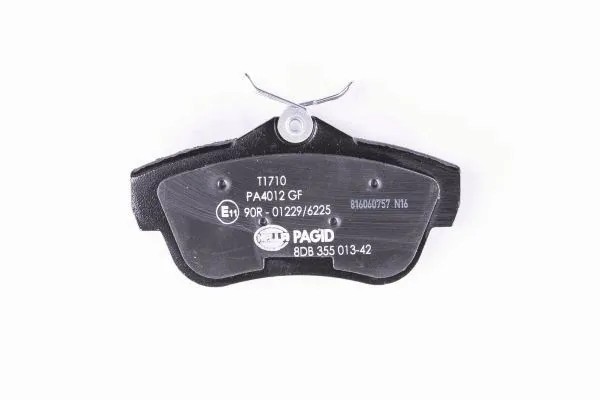Купить 8DB355013421 HELLA Колодки тормозные задние, дисковые