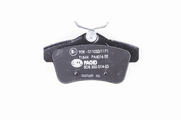 Задние тормозные колодки 8DB355014531 HELLA