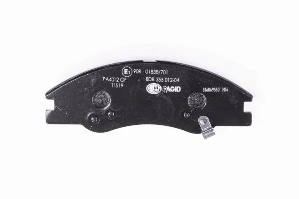 Передние тормозные колодки 8DB355012041 HELLA