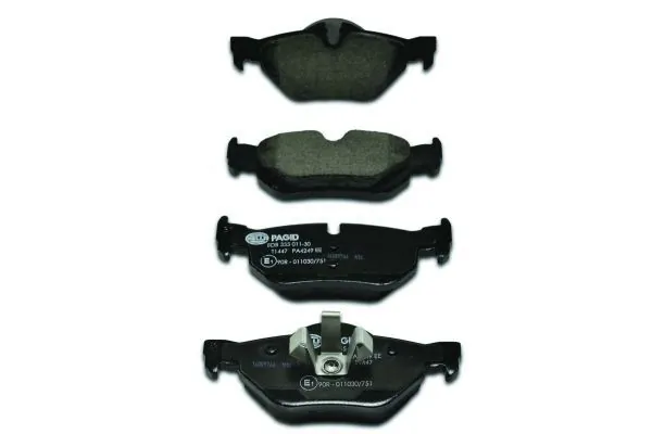 Задние дисковые колодки HELLA 8DB355011301