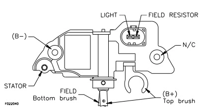 Compre Relê-regulador do gerador (relê de carregamento) Audi A6 