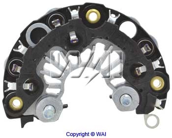 Eixo de diodos do gerador Opel Corsa X12