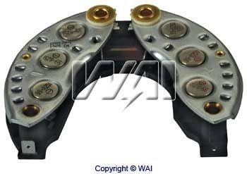 Eixo de diodos do gerador Renault 21 K48