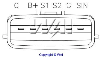 HM856 WAI Коммутатор системы зажигания