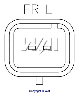 Relê-regulador do gerador (relê de carregamento) Dacia Logan 1 LS