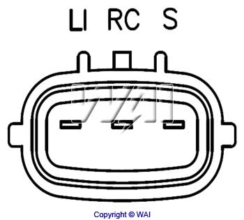 Relê-regulador do gerador (relê de carregamento) Land Rover Range Rover L320