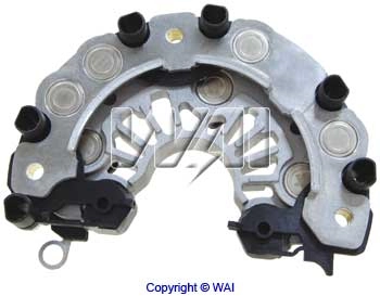 Eixo de diodos do gerador Opel Zafira C P12