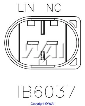 Реле зарядки генератора WAI IB6037 цена, от 24.12 USD