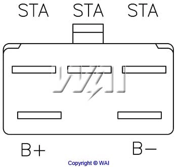 TRR6330 WAI Реле-регулятор напряжения