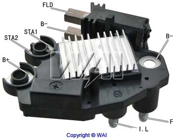 Реле зарядки генератора Peugeot 107 хэтчбек (2005 - 2026) цена, от 21.30 USD