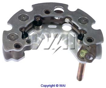 Eixo de diodos do gerador Fiat Brava 182