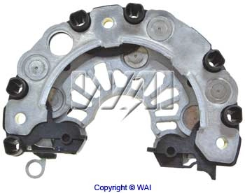 Eixo de diodos do gerador Opel Corsa X12