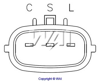 Relê-regulador do gerador (relê de carregamento) Subaru Forester 1 S10, SF