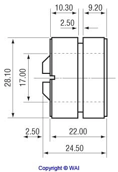 Коллектор ротора генератора на Ford Consul  GGCL