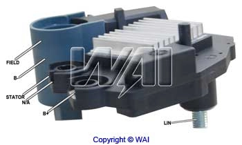 Relê-regulador do gerador (relê de carregamento) Ford Focus 3 CB8