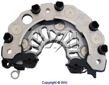 Eixo de diodos do gerador Opel Zafira P12