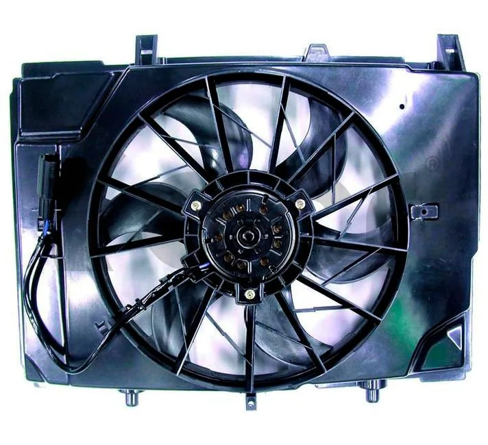 Ventilador elétrico de esfriamento montado (motor + roda de aletas) Mercedes E S210