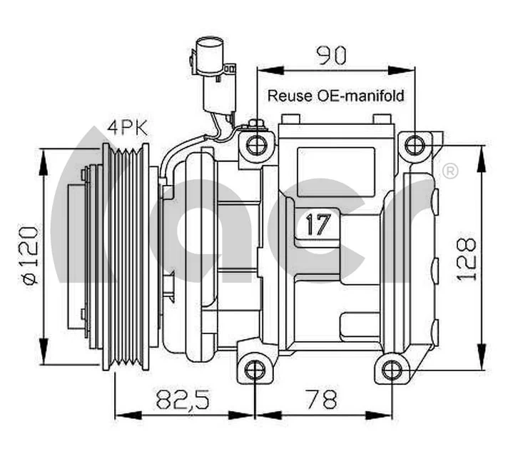 Compre Compressor de aparelho de ar condicionado KIA Carnival 1