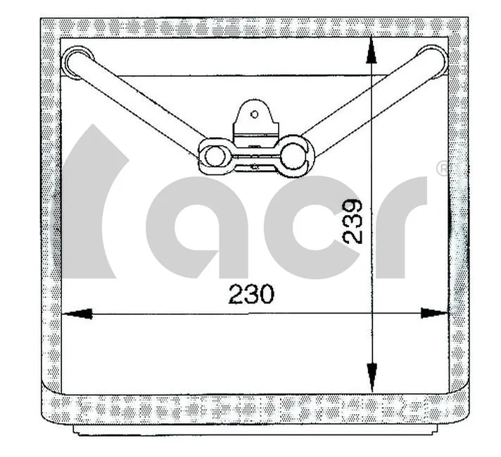 Vaporizador de aparelho de ar condicionado Ford Mondeo 2 BNP