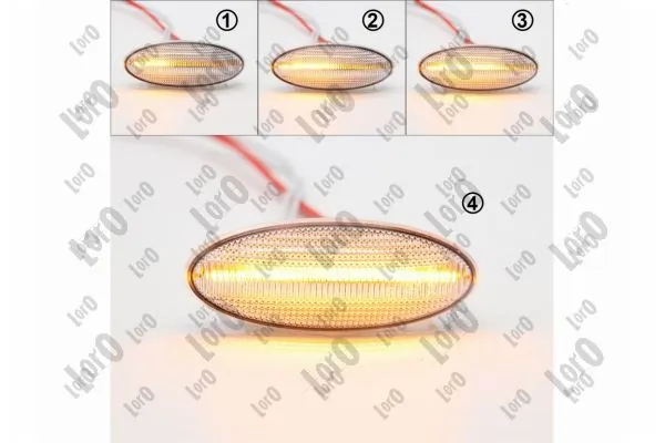 Повторитель поворота в крыло Depo/Loro/Abakus L51140003LED цена, от 22.98 USD
