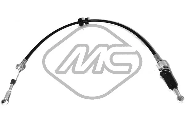 Cable de accionamiento, caja de cambios (selección de marcha) 80736 Metalcaucho