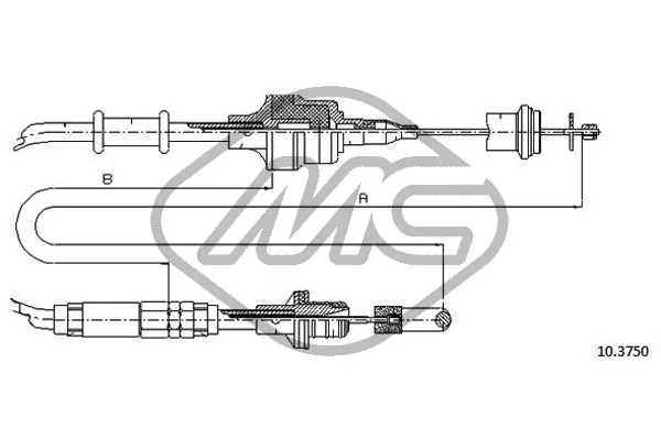 Трос сцепления General Motors 4901724 цена, от 23.48 USD