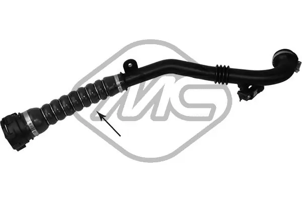 8200837118 Renault (RVI) Mangueira (cano derivado) esquerda de intercooler