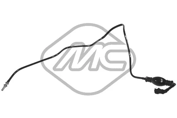 Трубка топливная, от бака к топливному фильтру Opel 93857417