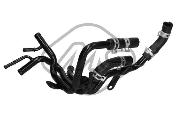 Mangueira (cano derivado) do sistema de esfriamento Volkswagen Tiguan BW2, BJ2