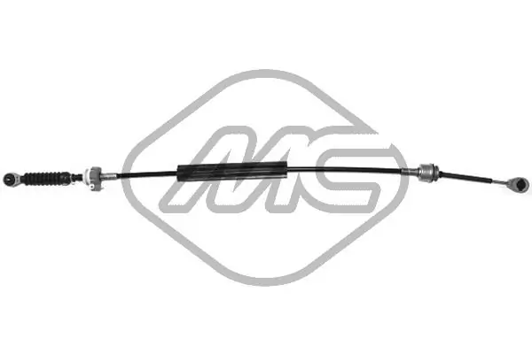 Cable de accionamiento, caja de cambios (selección de marcha) 82942 Metalcaucho
