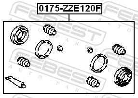 0175ZZE120F Febest