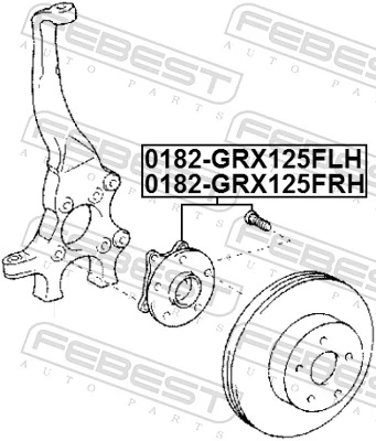 Ступицы передних колес Sato Tech WB91103 цена, от 71.12 USD