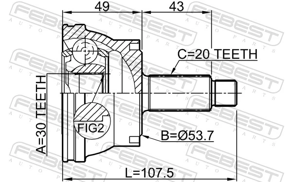 Граната колесная Magneti Marelli TOJ0259 цена, от 23.49 USD