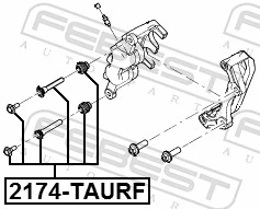 2174TAURF Febest 