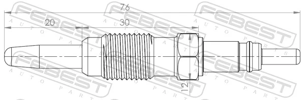 Свечи накала Rescal 091391 цена, от 4.93 USD