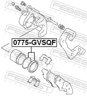 Ремкомплект тормозной системы Suzuki Swift III хэтчбек (RS) (2005 - 2011) цена, от 2.90 USD