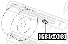 Гайка крепления колеса Lexus LX 570 внедорожник (URJ201) (2007 - 2026) цена, от 7.55 USD