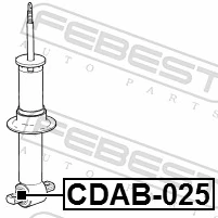CDAB025 Febest Сайлентблок амортизатора переднего