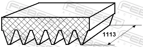  Correia dos conjuntos de transmissão Nissan Almera TINO monovolume (V10) (2000 - 2005) TINO