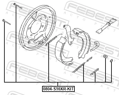 0804S10XRKIT Febest 