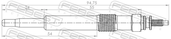 Свечи накала FSE11406001 Fase